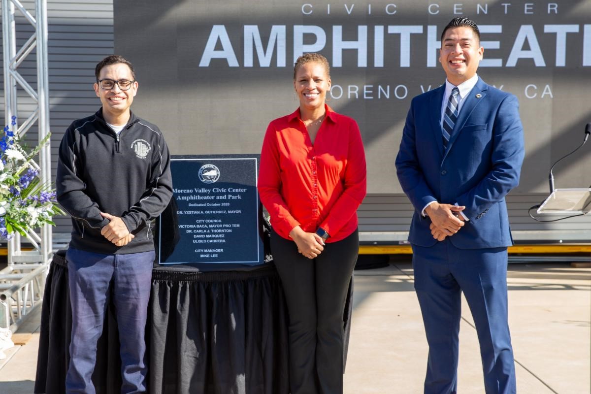 Mayor Yxstian Gutierrez and members of the City Council