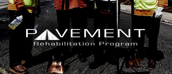 Pavement banner